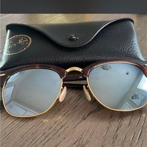 Ray-Ban Tortoise and Gold Sunglasses